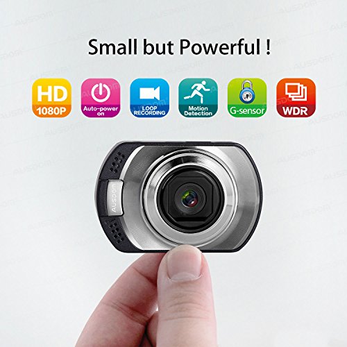 AUSDOM Dash Cam AD170 Dashboard Camera Car Camera with 1080P FHD,G-Sensor, WDR ,Loop-Cycle Recording