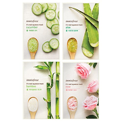 Innisfree It's Real Squeeze Mask Sheet 20ml Pack of 16