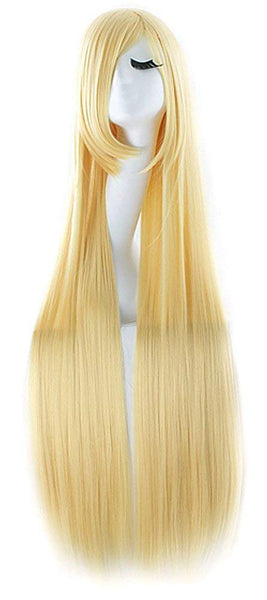 Anime Costume Long Straight Cosplay Wig (Light Blonde)