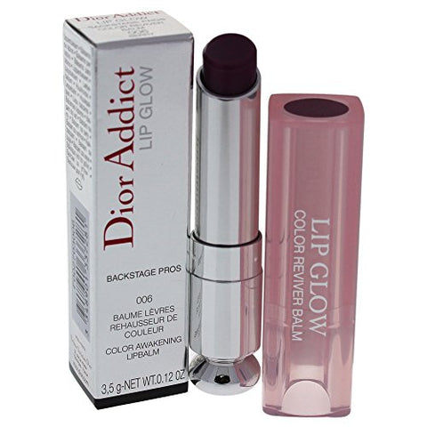 Christian Dior Addict Lip Glow Color Awakening Balm, Berry, 0.12 Ounce