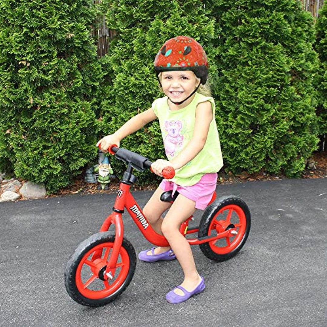 Mamba Sport 12" Balance Bike with Handlebar Pad - 8 Colours to Choose from