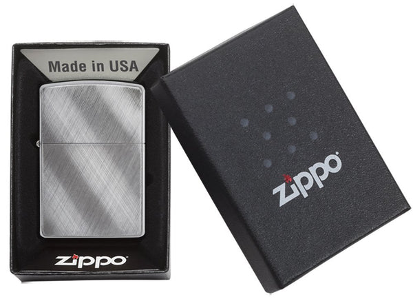 Zippo Satin Chrome Pocket Lighter