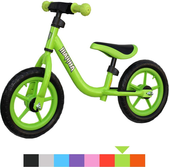 Mamba Sport 12" Balance Bike with Handlebar Pad - 8 Colours to Choose from