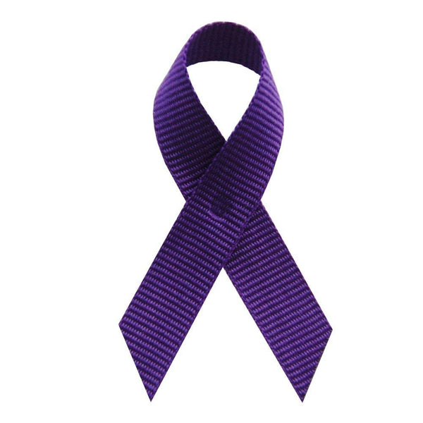 Rainbow Fabric Awareness Ribbons - Bag of 250 Fabric Ribbons w/ Safety Pins