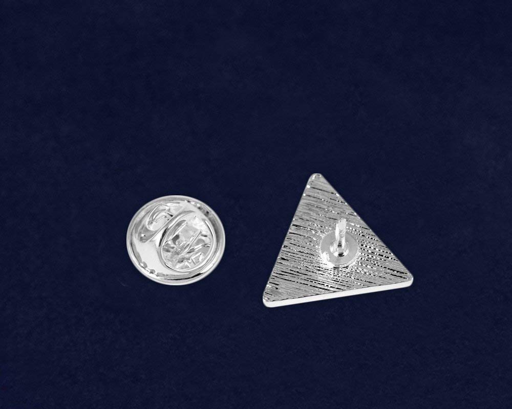 Gay Pride Silver Same Sex Symbol Lesbian Female Pins - Support LGBTQ Causes (10 Pins in Individual Bags)