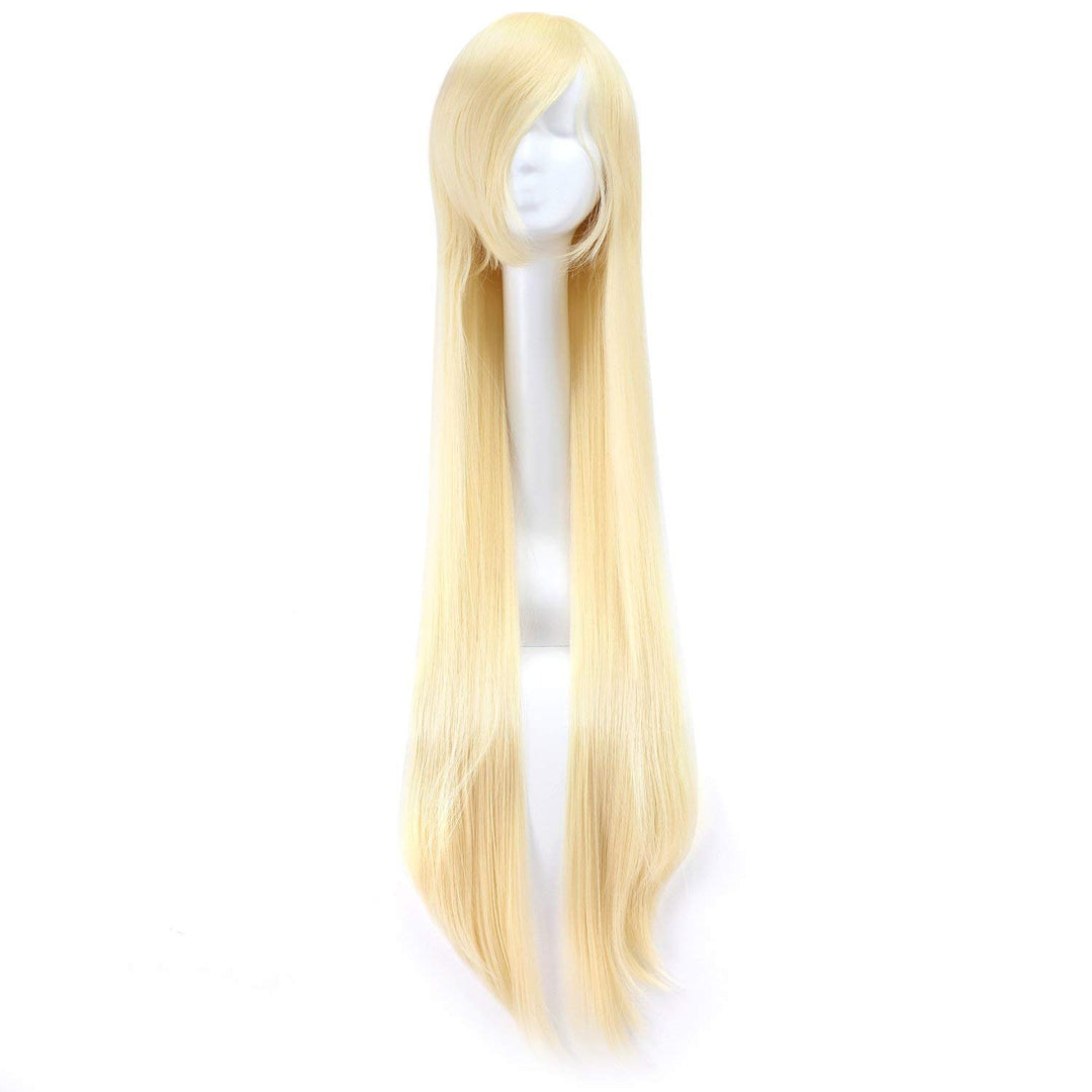 Anime Costume Long Straight Cosplay Wig (Light Blonde)