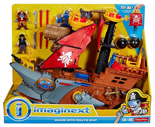 Fisher-Price Imaginext Shark Bite Pirate Ship