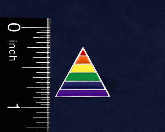 Gay Pride Silver Same Sex Symbol Lesbian Female Pins - Support LGBTQ Causes (10 Pins in Individual Bags)
