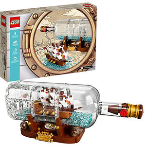 Lego Ideas Ship in a Bottle 21313 Building Kit (962 Piece)