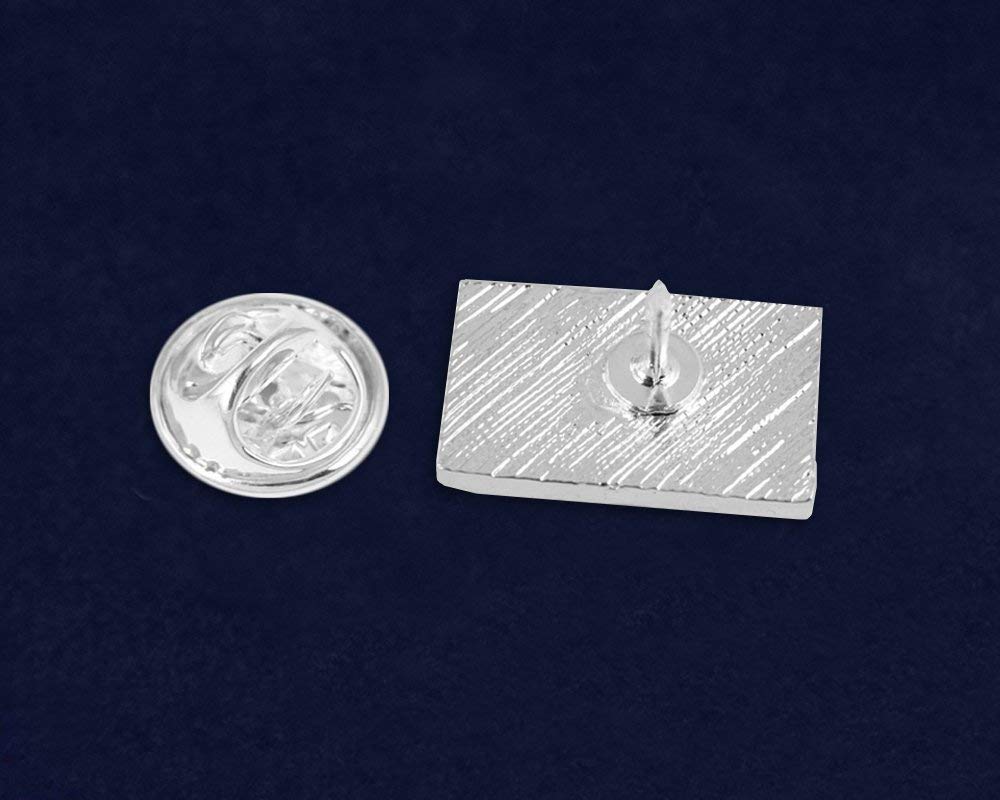 Gay Pride Silver Same Sex Symbol Lesbian Female Pins - Support LGBTQ Causes (10 Pins in Individual Bags)