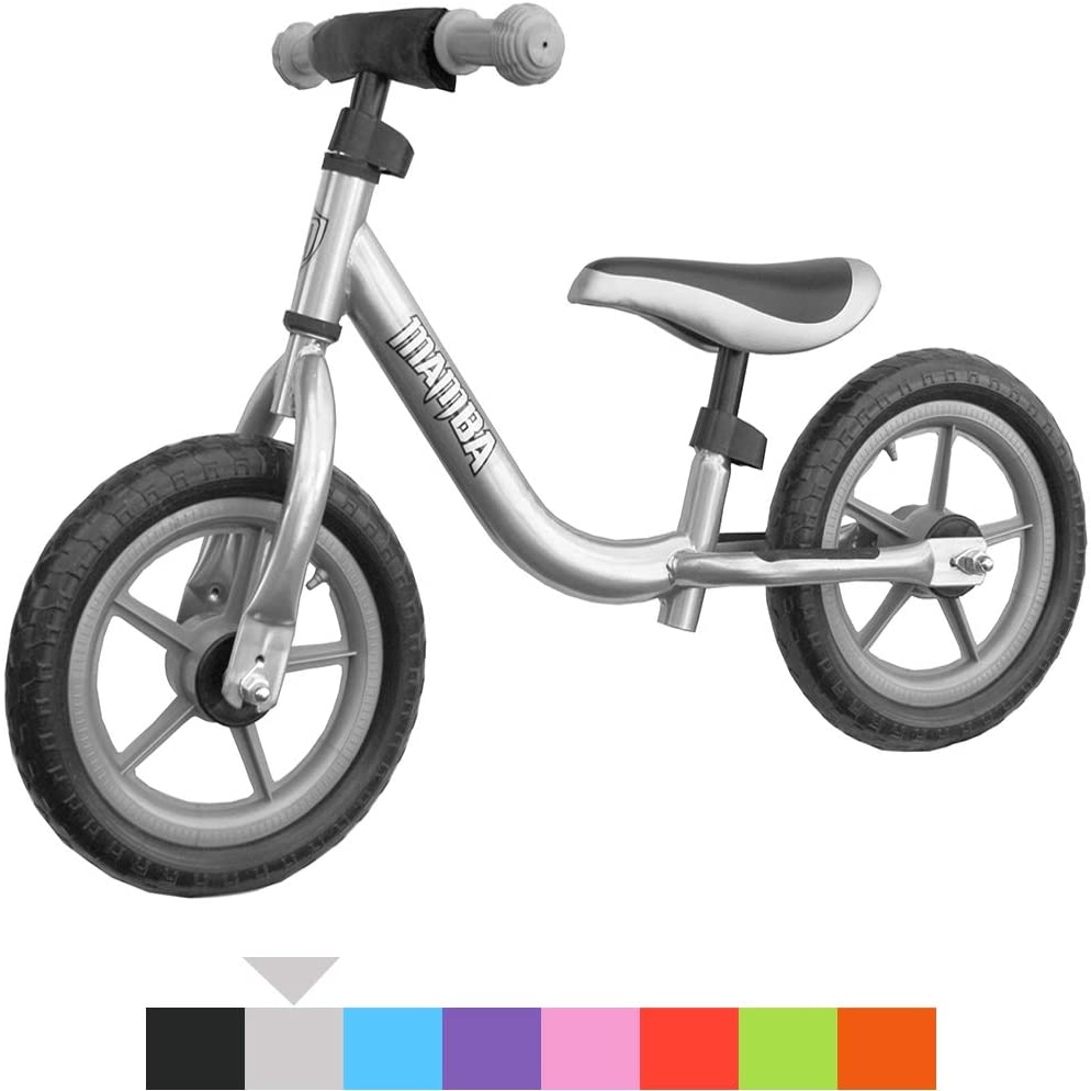 Mamba Sport 12" Balance Bike with Handlebar Pad - 8 Colours to Choose from