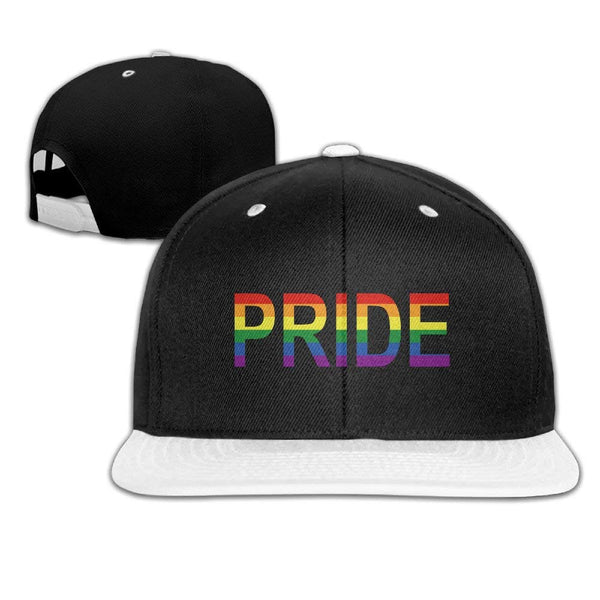 LGBT Gay Lesbian Pride Baseball Snapback Hip Hop Cap Customized For Womens