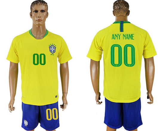 2018 World Cup Brazil Men's Team Full Jersey