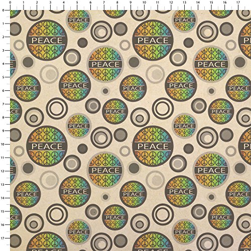 Peace Rainbow Gay Lesbian Kraft Present Gift Wrap Wrapping Paper