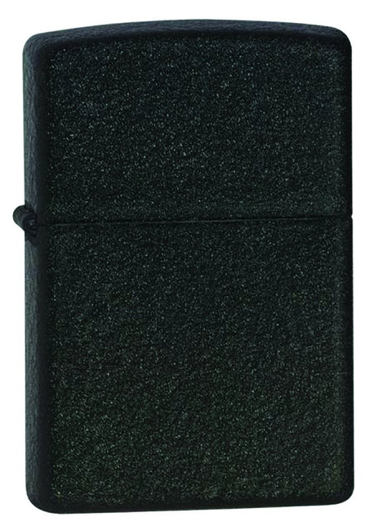 Zippo Black Crackle Lighter