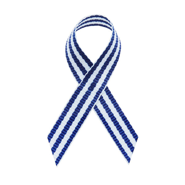 Rainbow Fabric Awareness Ribbons - Bag of 250 Fabric Ribbons w/ Safety Pins
