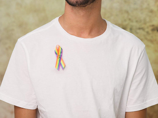 Gay Pride Silver Same Sex Symbol Lesbian Female Pins - Support LGBTQ Causes (10 Pins in Individual Bags)
