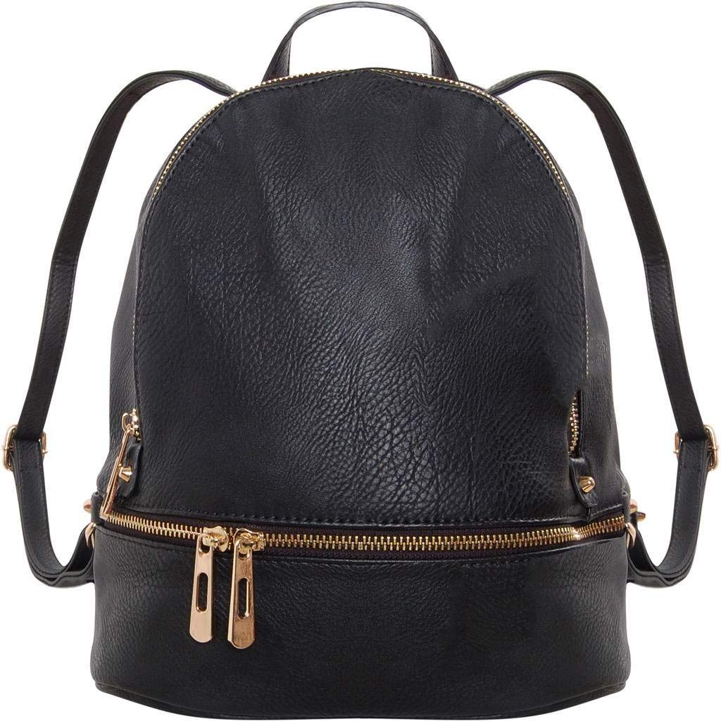 Humble Chic Vegan Leather Backpack Purse Small Fashion Travel School Bag Bookbag