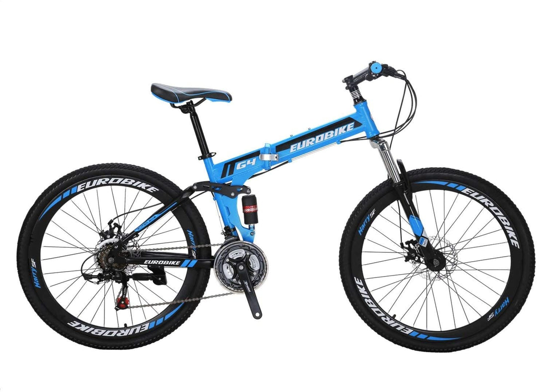 Eurobike EURG4 Mountain Bike 21 Speed 26 Inches Dual Suspension