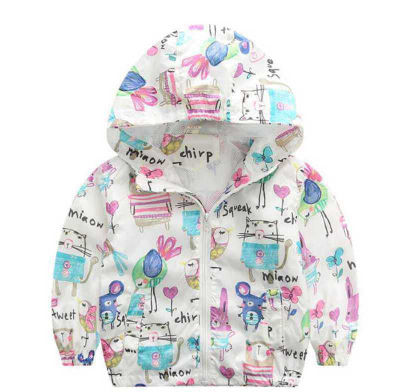 Cute Dinosaur Spring Children Coat Autumn Kids Jacket Boys Outerwear Coats Active Boy Windbreaker Baby Clothes Clothing