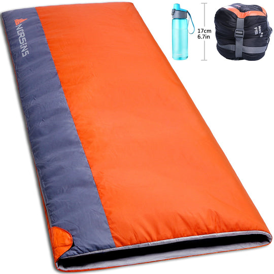 Norsens Lightweight Sleeping Bag - Ultralight Compact Portable Waterproof Sleeping Bags for Adults with Compression Sack - Great for Backpacking Camping Hiking & Outdoor Activities, XL