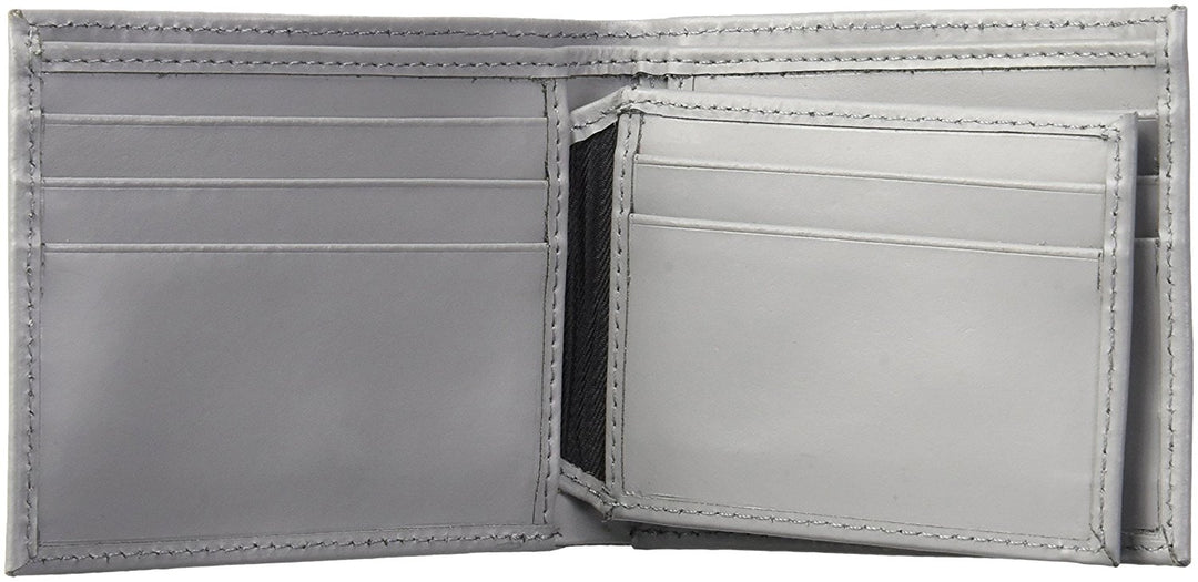 Calvin Klein mens Rfid Blocking Leather Bookfold Wallet With Key Fob