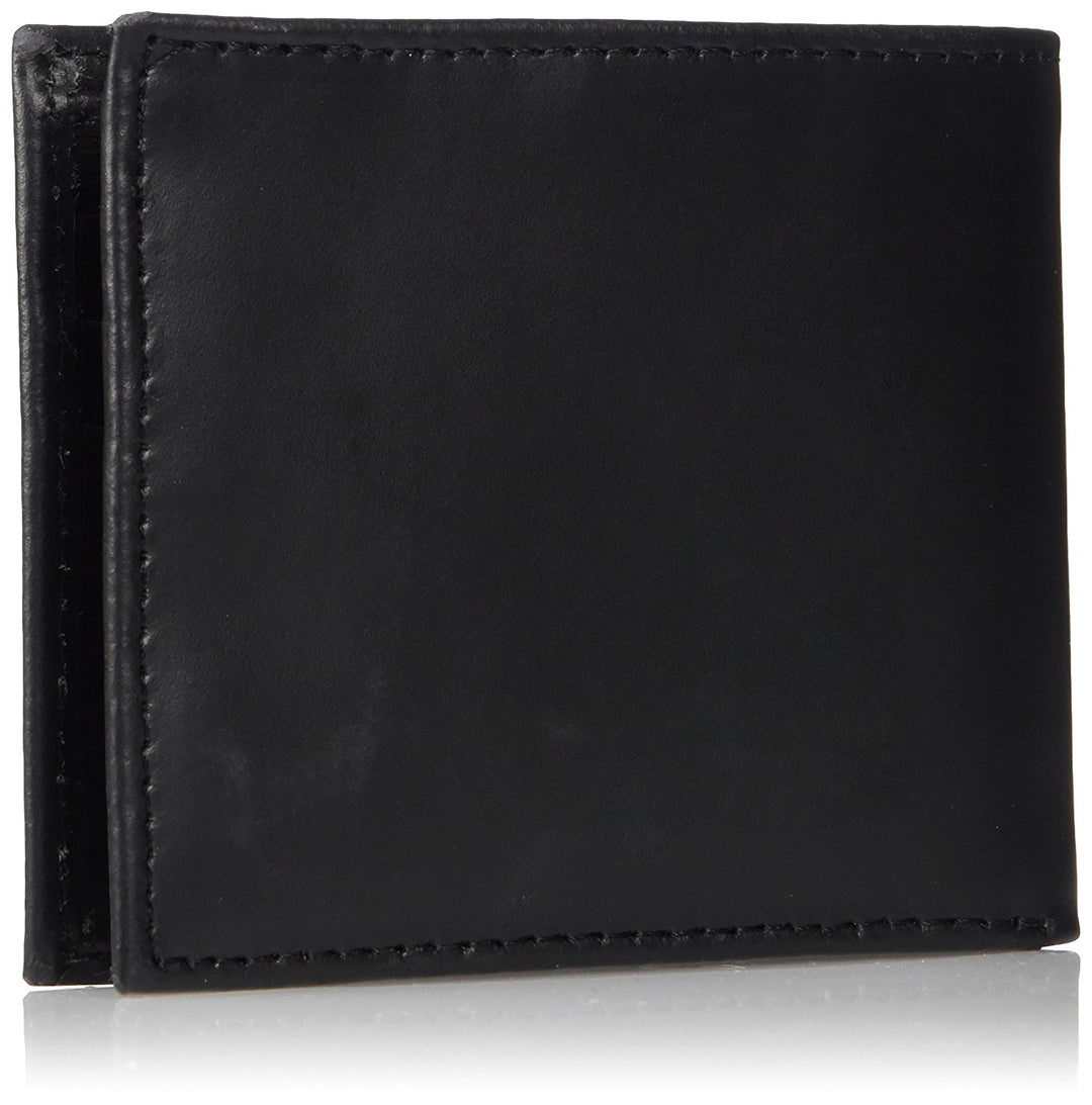 Calvin Klein mens Rfid Blocking Leather Bookfold Wallet With Key Fob