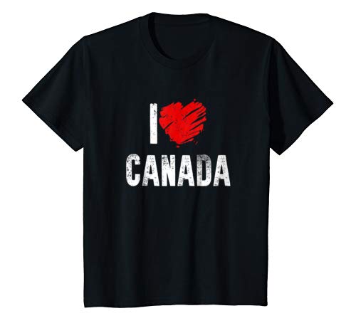 I Love Canada Country: Canadian Pride Patriotic Gift T-Shirt