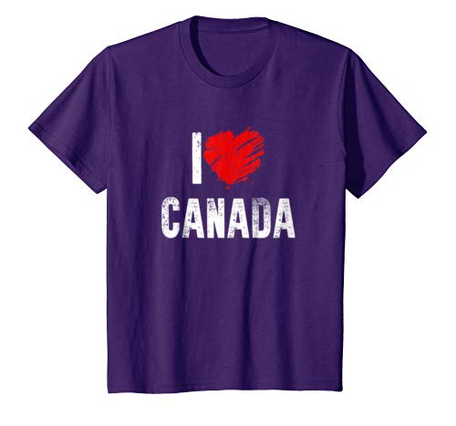 I Love Canada Country: Canadian Pride Patriotic Gift T-Shirt