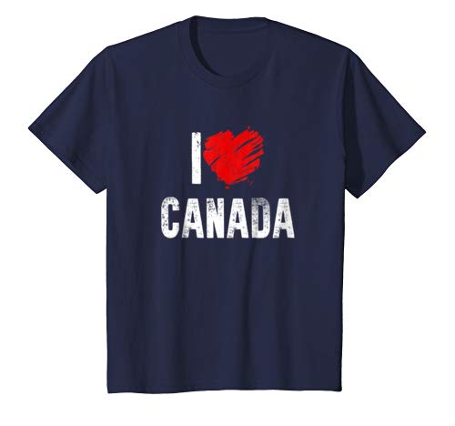I Love Canada Country: Canadian Pride Patriotic Gift T-Shirt
