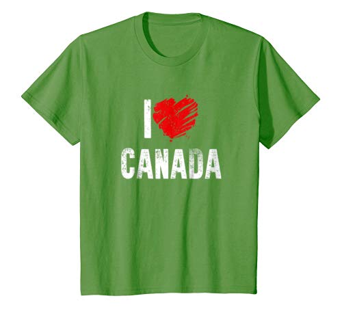 I Love Canada Country: Canadian Pride Patriotic Gift T-Shirt