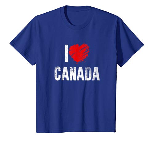 I Love Canada Country: Canadian Pride Patriotic Gift T-Shirt