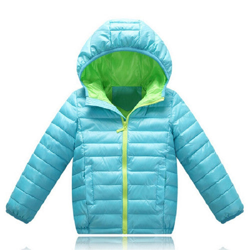 Boys Blue winter coats & Jacket kids Zipper jackets Boys thick Winter jacket high quality Boy Winter Coat kids clothes