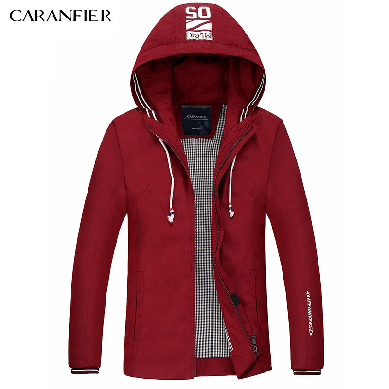 New Men Casual Coat Fashion Thin Jacket Slim Stand Collar Bomber Jacket Male Windbreaker Sportswear L,XL,XXL,XXXL