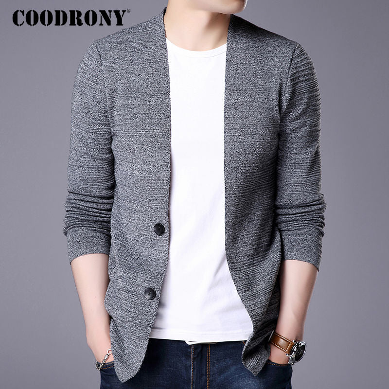 Sweater Men 2017 Autumn Winter New Arrival Cardigan Men Cashmere Wool Cardigans Mens Knitted Sweaters Pocket Coats 7403