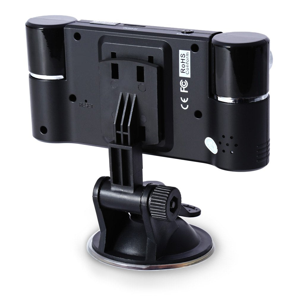Dual Lens Car Camera Recorder Wide View 180 Degree Auto Car Camera DVR Driving Recorder Car Rear View Camera Dashcam For Car