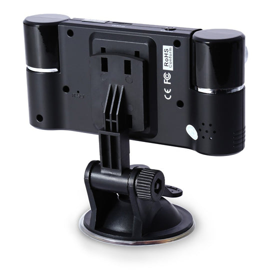 Dual Lens Car Camera Recorder Wide View 180 Degree Auto Car Camera DVR Driving Recorder Car Rear View Camera Dashcam For Car