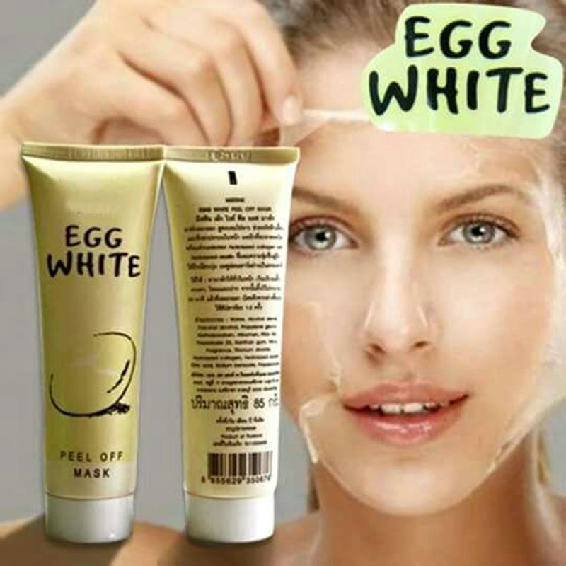 Eggs White Blackhead Mask Peel Off Mask Face Mask Blackhead Remover Shrink Pores Whitening Peel-off Mask for the Face
