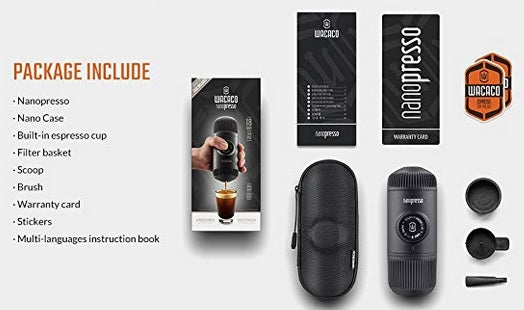 Wacaco Nanopresso Portable Espresso Machine