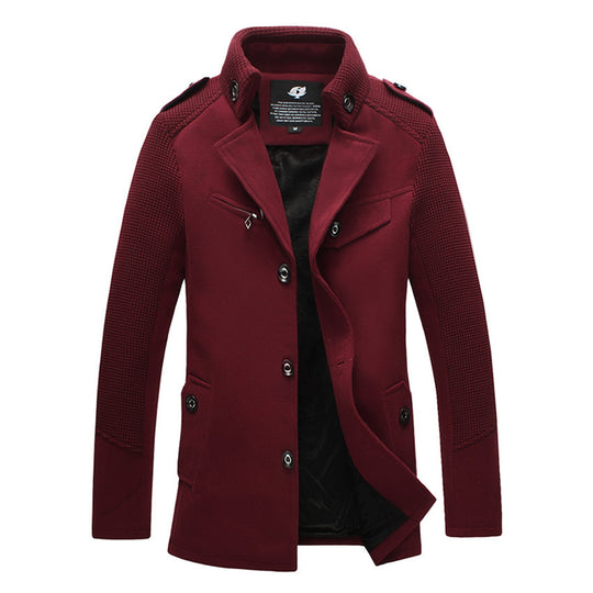 Fashion Men Overcoat Men Dust Coat Mens Overcoat Winter Men Trench Coat Long Trench Coats