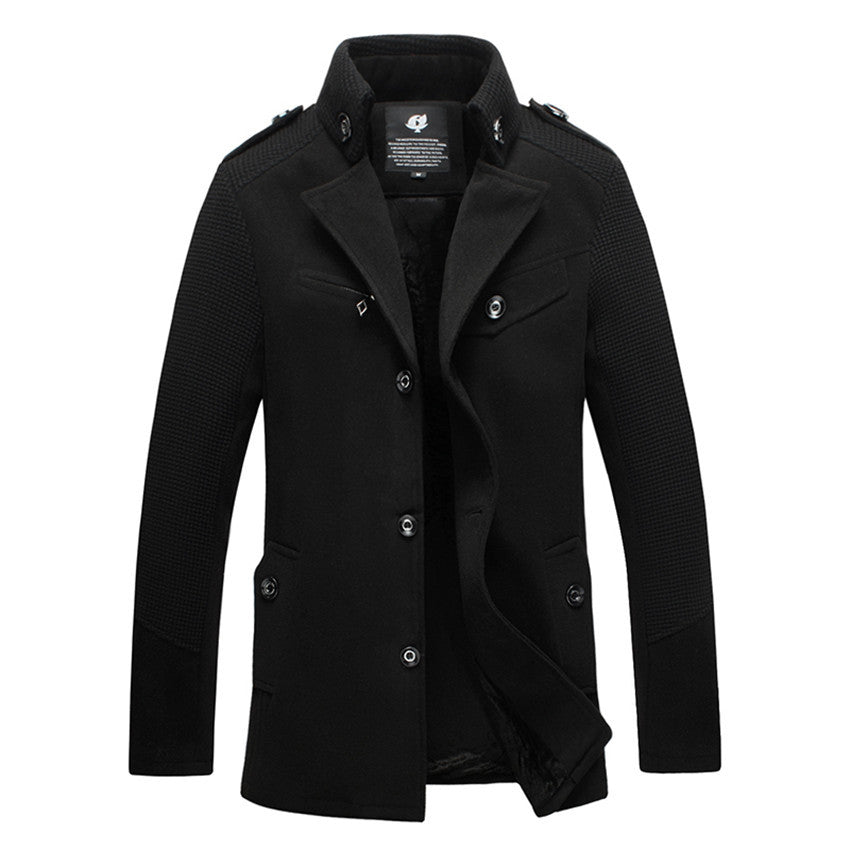 Fashion Men Overcoat Men Dust Coat Mens Overcoat Winter Men Trench Coat Long Trench Coats