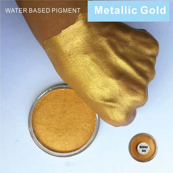 Water Based Metallic Gold Face Body Paint