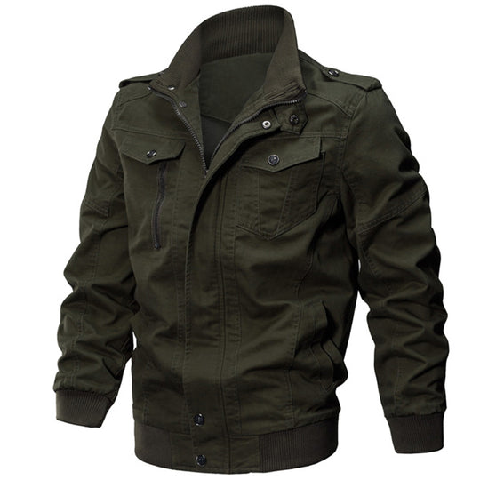 Jacket Men Winter Military Army Pilot Bomber Jacket Tactical Man Jacket Coat Jaqueta Masculina Plus Size 6XL SSFC-14