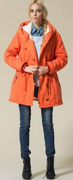 MQUEENFOX 2017 New Plus Size Winer COat Women Winter Jacket Cotton Padded Female Long Section Cashmere Coat Winter Jackets 4XL