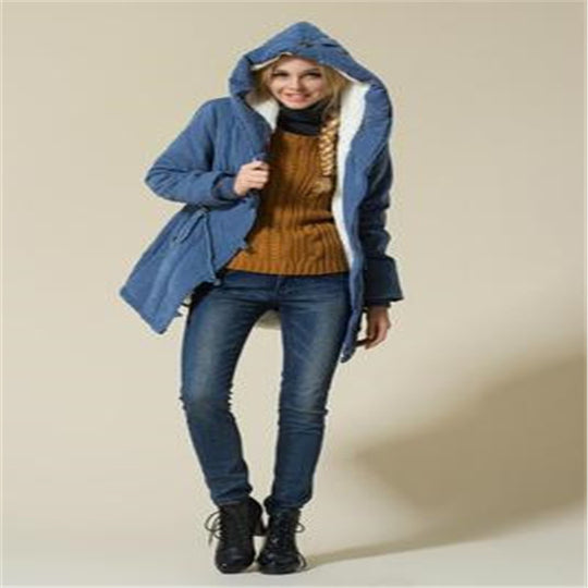 MQUEENFOX 2017 New Plus Size Winer COat Women Winter Jacket Cotton Padded Female Long Section Cashmere Coat Winter Jackets 4XL