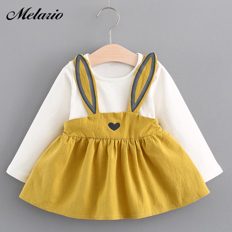 Melario Baby Dresses 2017Brand Baby girls clothes princess girls dress Ball of yarn Kids Clothes Children Party princess dresses