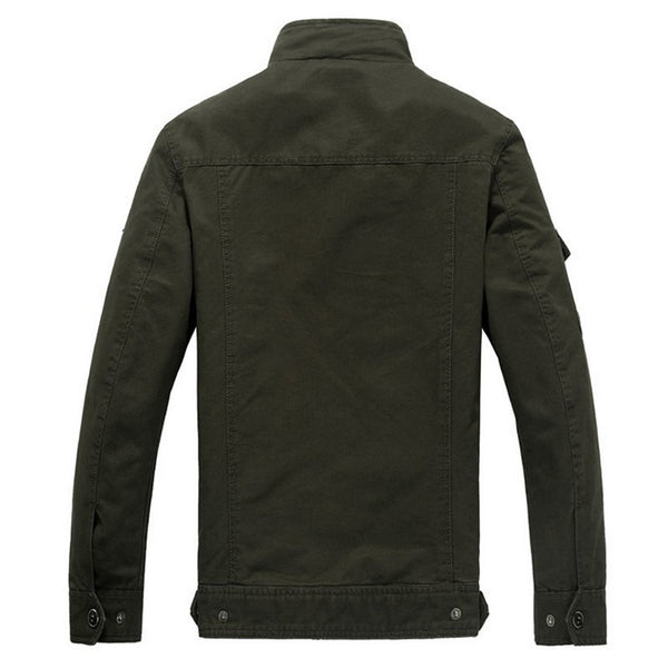 Men Jacket Winter Military Army bomber jackets jaqueta masculina plus size 6XL coat mens denim jacket for aeronautica militare