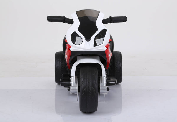 Brand New Licensed BMW S1000 RR Three Wheel Motorcycle Child Ride On Toy with Leather Seat, Music, Lights