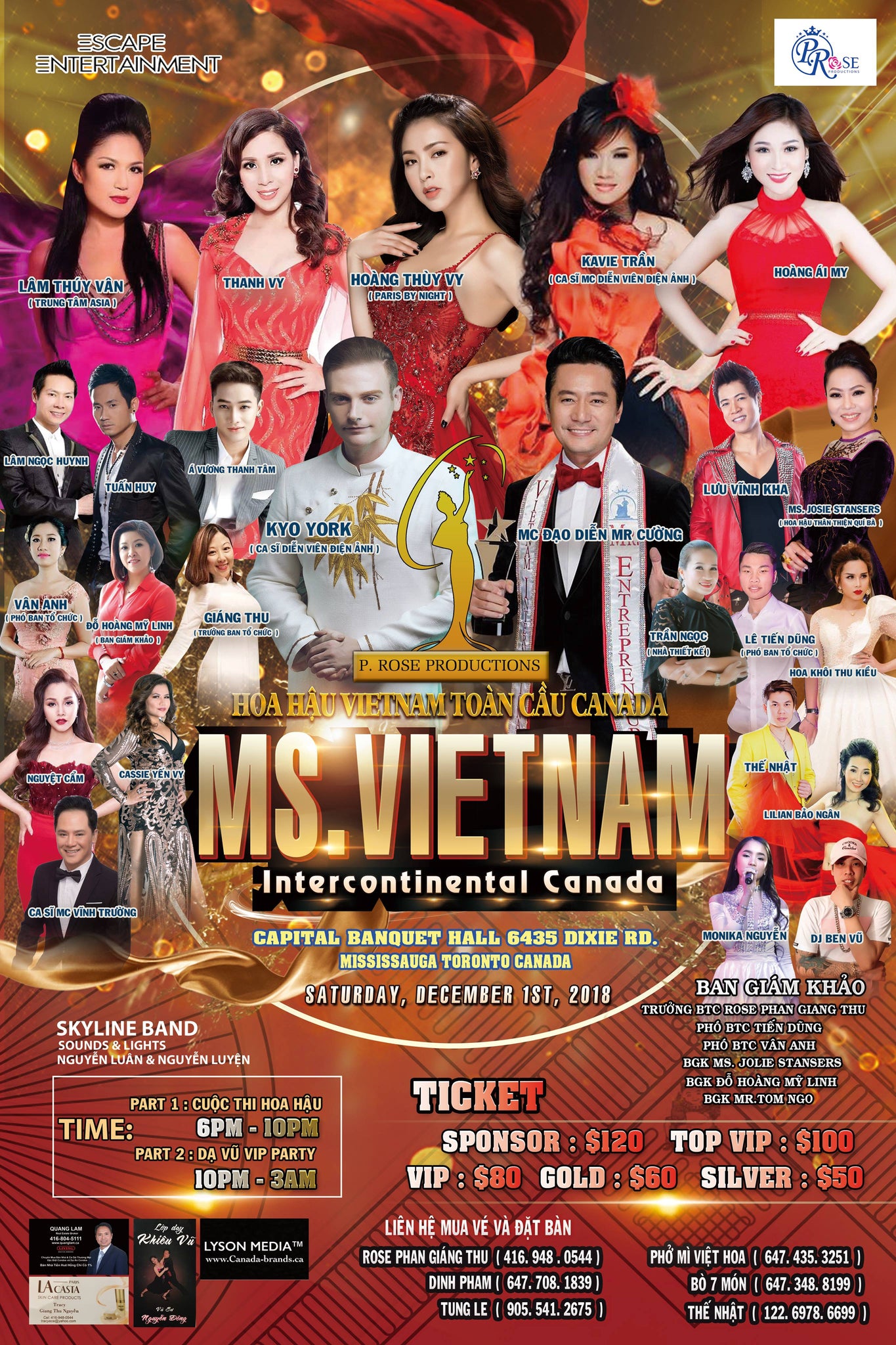 Ms. Vietnam - Intercontinental Canada in Toronto 2018
