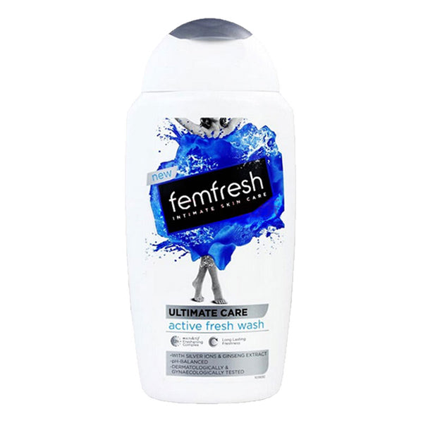 英国品牌 海外直供						 英国Femfresh女性洗护液私处护理洗液私密白百合温和抑菌止痒